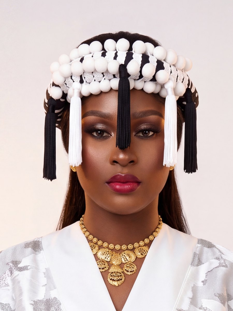 The Pom-pom headwrap